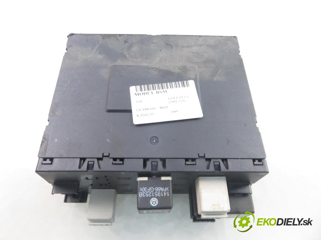 VW GOLF PLUS (5M1, 521) MINIVAN 2005 103,00 2.0 TDI 16V - BKD 1968,00 MODUL BORDNETZ 1K0937049N
