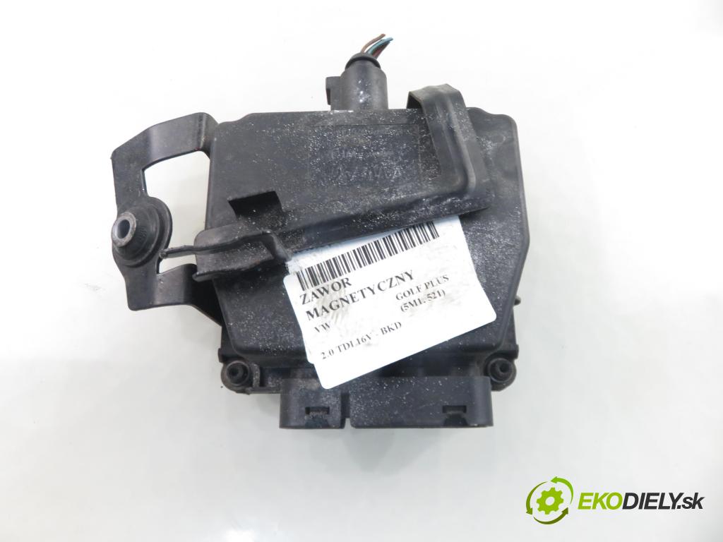 VW GOLF PLUS (5M1, 521) MINIVAN 2005 103,00 2.0 TDI 16V - BKD 1968,00 VENTIL: magnetický 6Q0906625