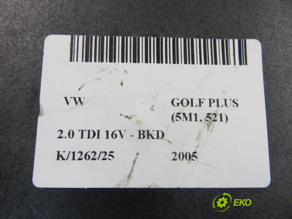 VW GOLF PLUS (5M1, 521) MINIVAN 2005 103,00 2.0 TDI 16V - BKD 1968,00 Riadiaca jednotka ťažného oka 1K0907383