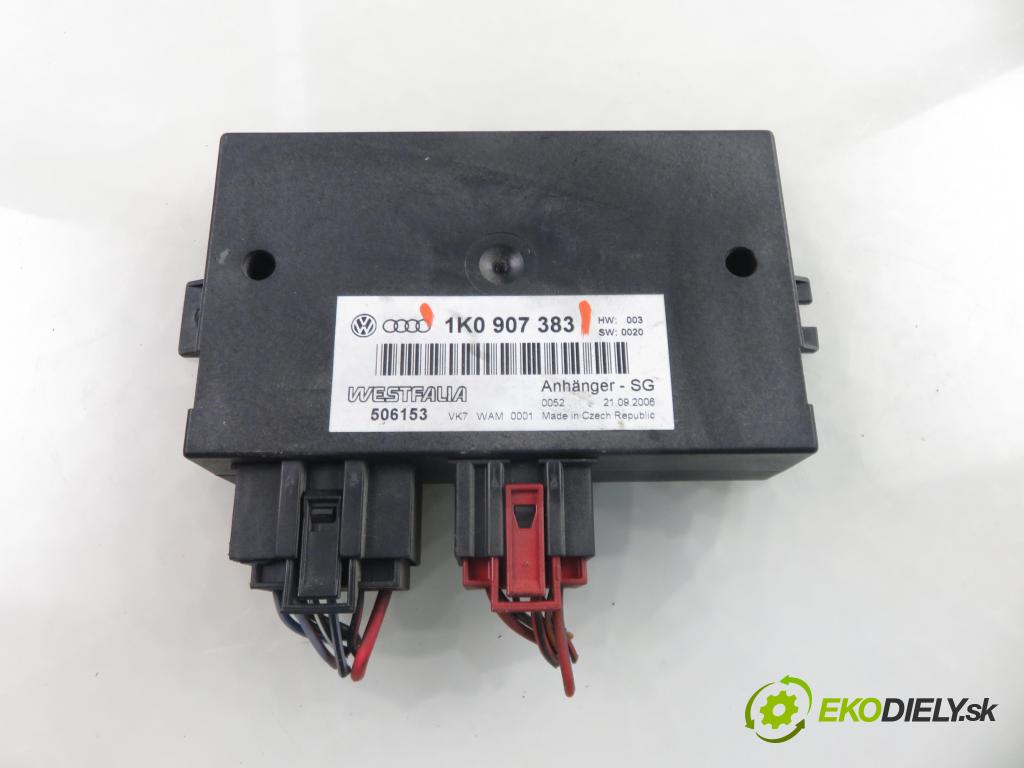 VW GOLF PLUS (5M1, 521) MINIVAN 2005 103,00 2.0 TDI 16V - BKD 1968,00 Riadiaca jednotka ťažného oka 1K0907383