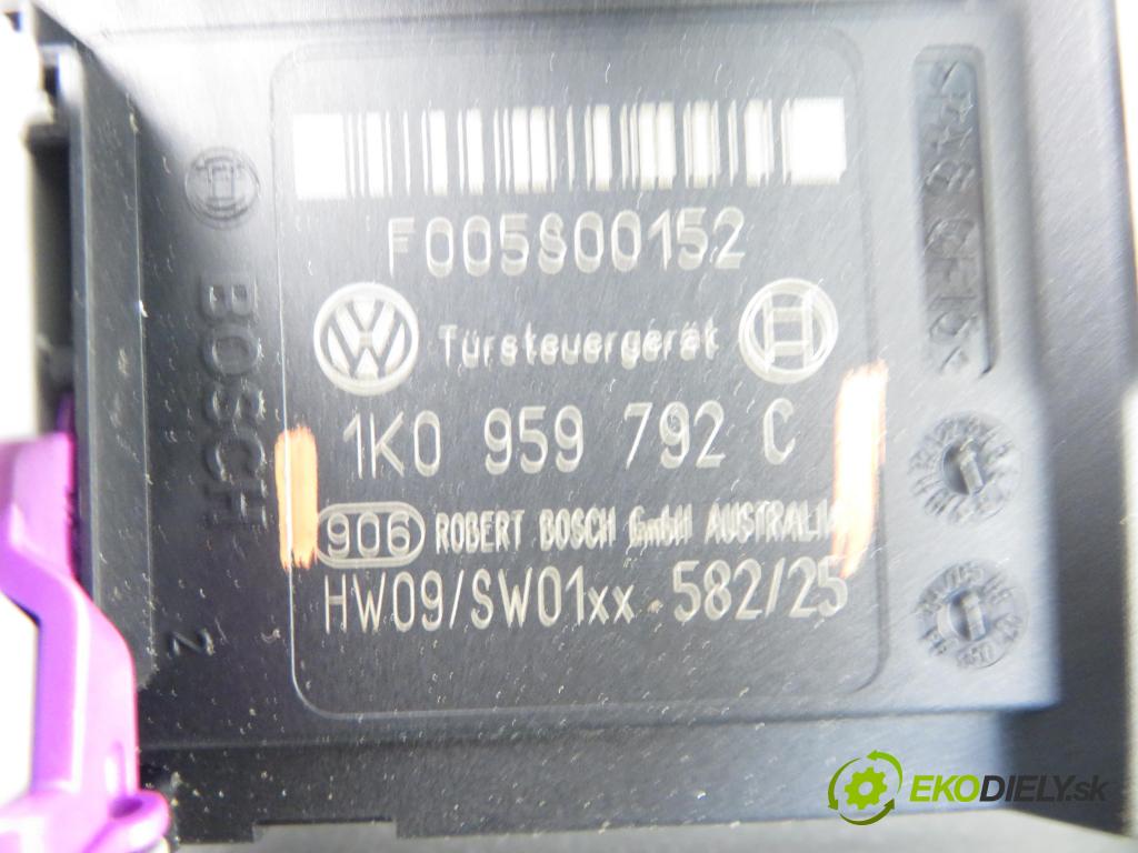 VW GOLF PLUS (5M1, 521) MINIVAN 2005 103,00 2.0 TDI 16V - BKD 1968,00 mechanismus oken PPE 1K0959792C ; 5M1837402
