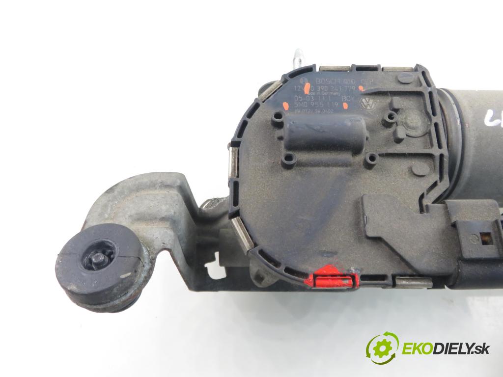 VW GOLF PLUS (5M1, 521) MINIVAN 2005 103,00 2.0 TDI 16V - BKD 1968,00 MECHANISMUS/ motorek stěračů 5M0955023C ; 0390241779 ; 5M0955119