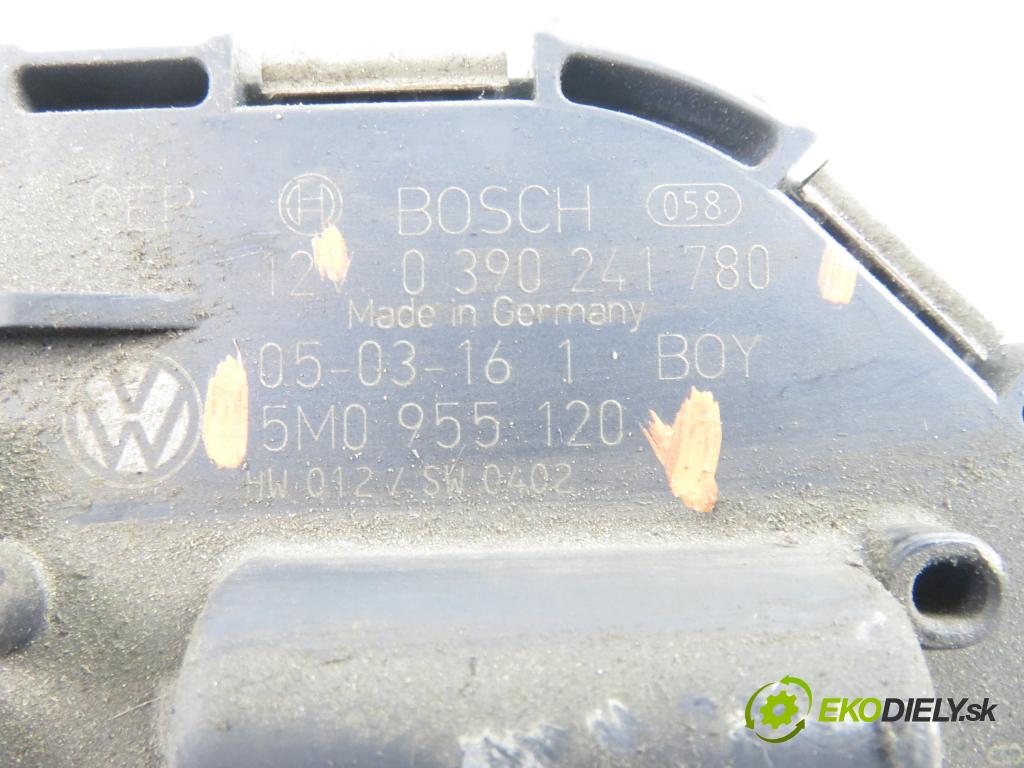VW GOLF PLUS (5M1, 521) MINIVAN 2005 103,00 2.0 TDI 16V - BKD 1968,00 MECHANISMUS/ motorek stěračů 0390241780 ; 5M0955120 ; 3397020720