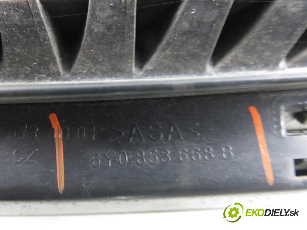 SKODA FABIA I (6Y2) HB 2006 55,00 1.4 16V - BKY 1390,00 mřížka / maska 6Y0853668B