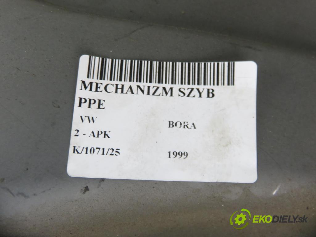 VW BORA (1J2) SEDAN 1999 85,00 2 - APK 1984,00 mechanismus oken PPE 1J1959802D ; 1J4837756F