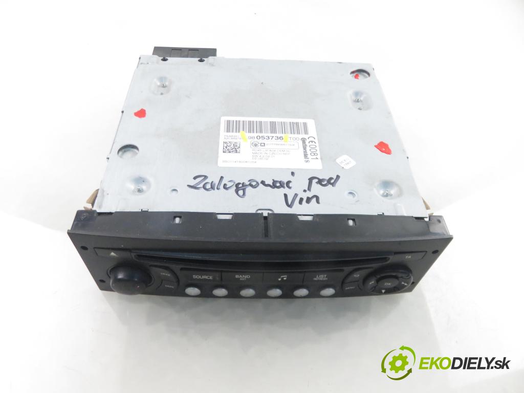 CITROEN C3 II (SC_) HB 2000 50,00 1.0 VTi 68 - ZMZ (EB0) 999,00 RADIO CD 98053736