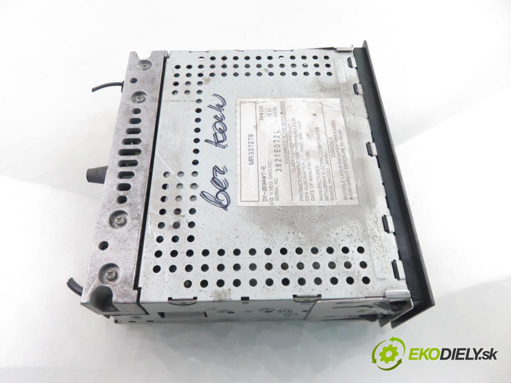 MITSUBISHI PAJERO PININ (H6_W, H7_W) SUV 2004 95,00 2.0 GDI 1999,00 RADIO CD MR337279