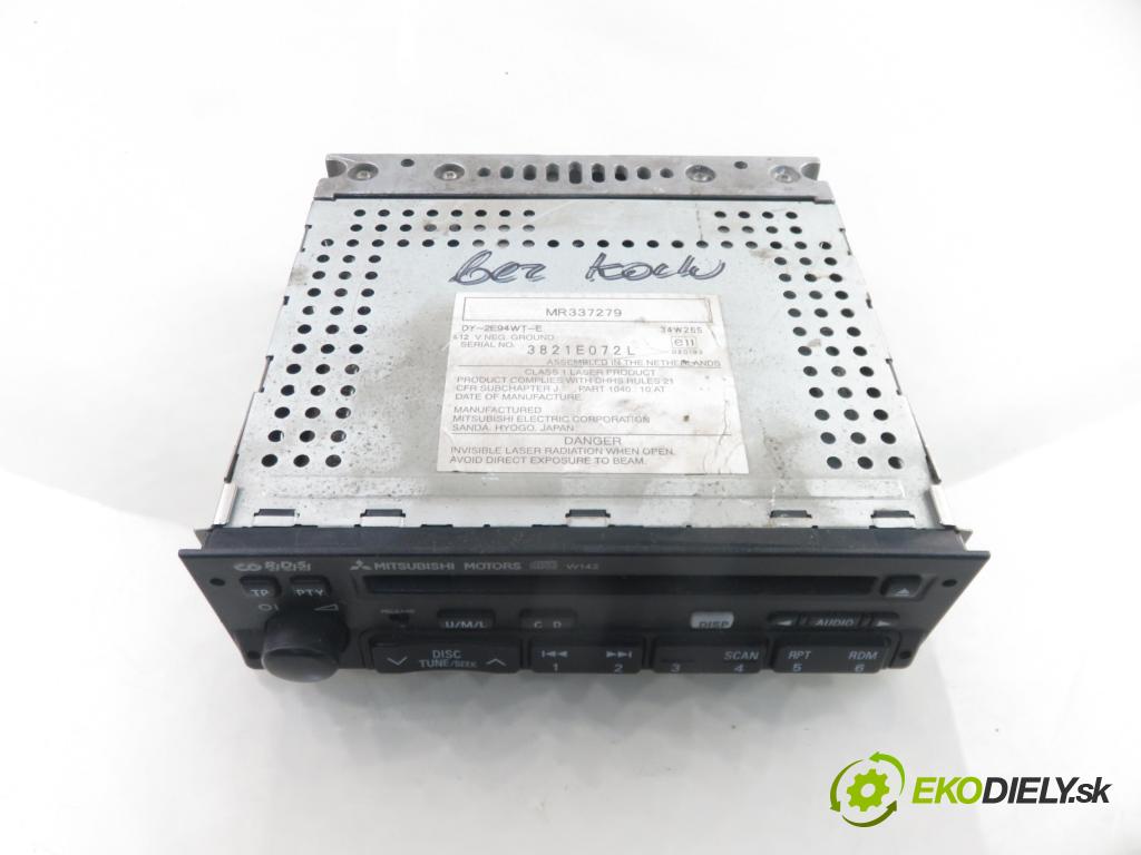 MITSUBISHI PAJERO PININ (H6_W, H7_W) SUV 2004 95,00 2.0 GDI 1999,00 RADIO CD MR337279