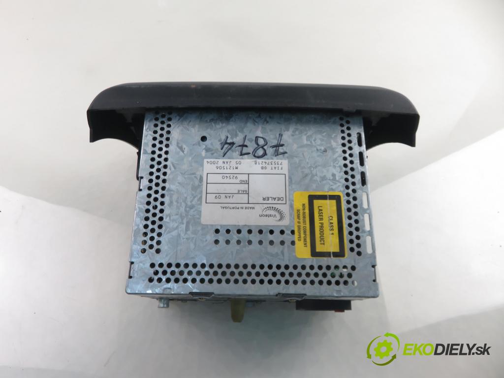 FIAT STILO Multi Wagon (192_) KOMBI 2004 103,00 1.9 JTD 16V 140 - 192 A5.000 1910,00 RADIO CD 735374218