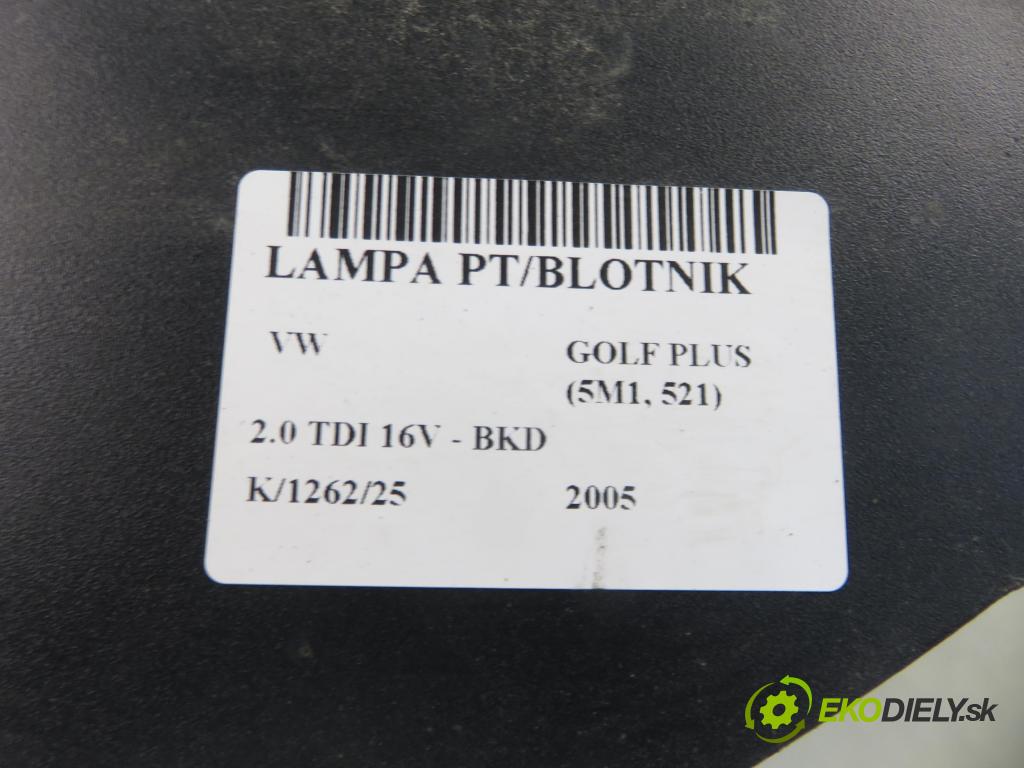 VW GOLF PLUS (5M1, 521) MINIVAN 2005 103,00 2.0 TDI 16V - BKD 1968,00 světlo pravé zadní 5M0945096L