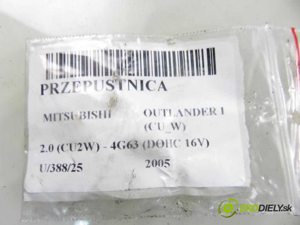 MITSUBISHI OUTLANDER I (CU_W) SUV 2005 100,00 2.0 (CU2W) - 4G63 (DOHC 16V) 1997,00 škrtíci klapka AC60385 (Škrticí klapka)