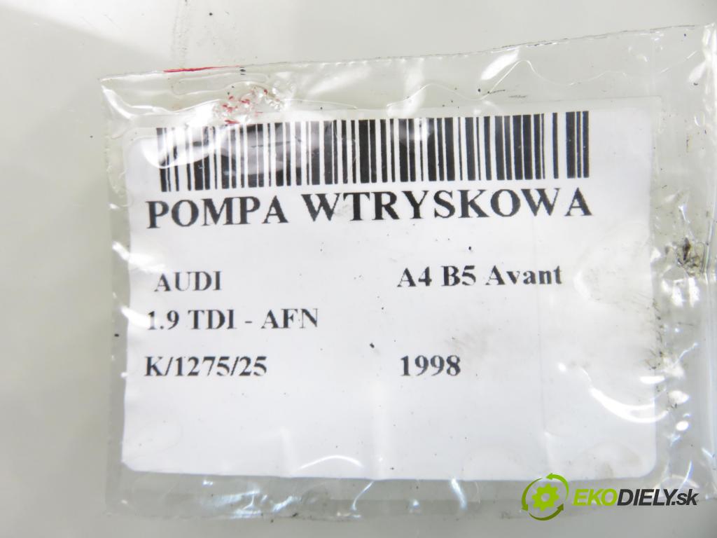AUDI A4 Avant (8D5, B5) KOMBI 1998 81,00 1.9 TDI - AFN 1896,00 Pumpa vstrekovacia 0460404986 ; 028130115A (Vstrekovacie čerpadlo)
