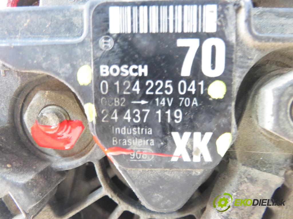 OPEL CORSA C (X01) HB 2004 44,00 1 - Z 10 XEP 998,00 Alternátor 24437119 ; 24437119XK ; 0124225041 (Alternátor)
