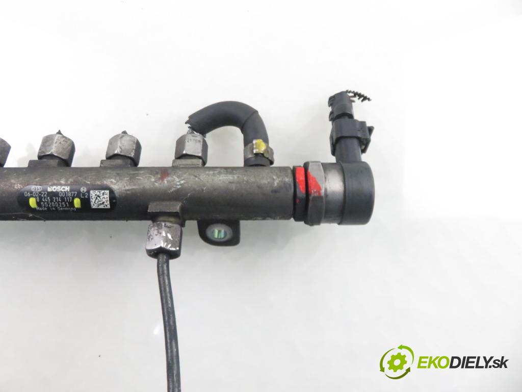 OPEL ASTRA H Kombi (A04) KOMBI 2006 110,00 1.9 CDTI - Z 19 DTH 1910,00 Lišta vstrekovacia 0281002507 ; 55200251 ; 0445214117 (Vstrekovacia lišta)