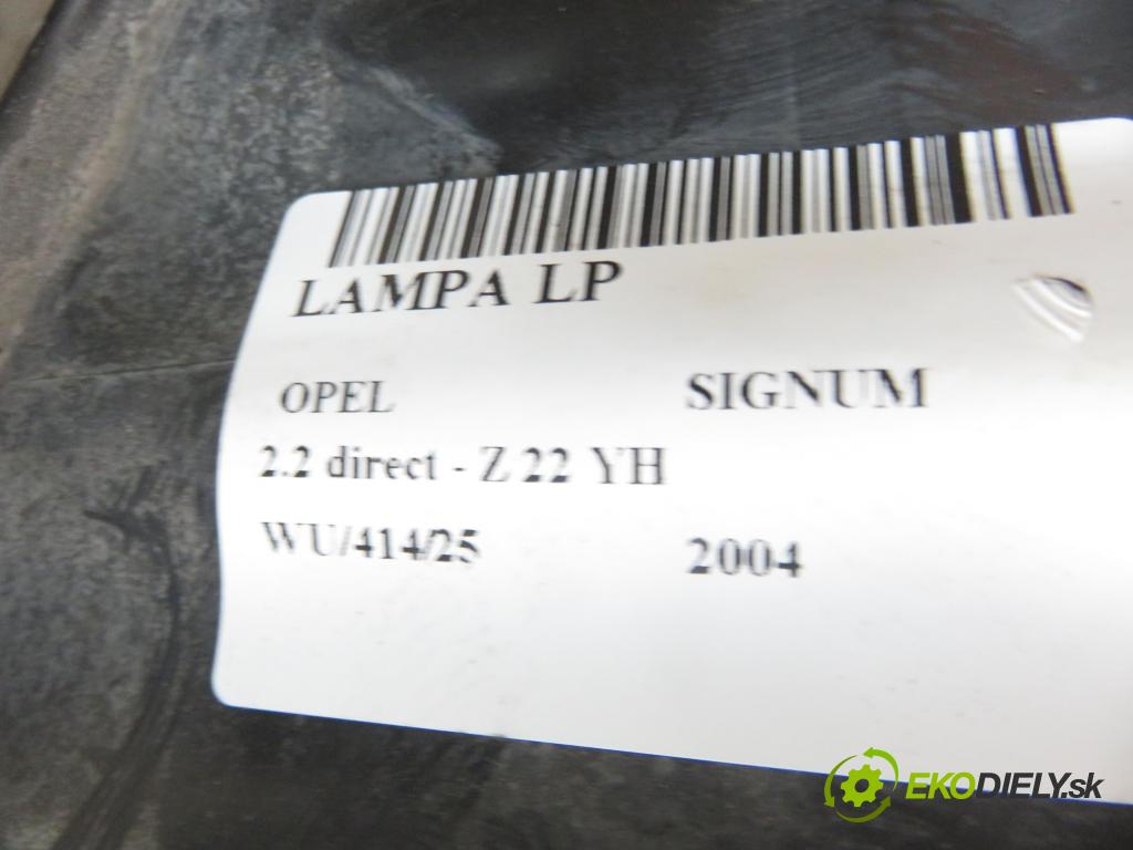 OPEL SIGNUM HB 2004 114,00 2.2 direct - Z 22 YH 2198,00 Svetlo LP
