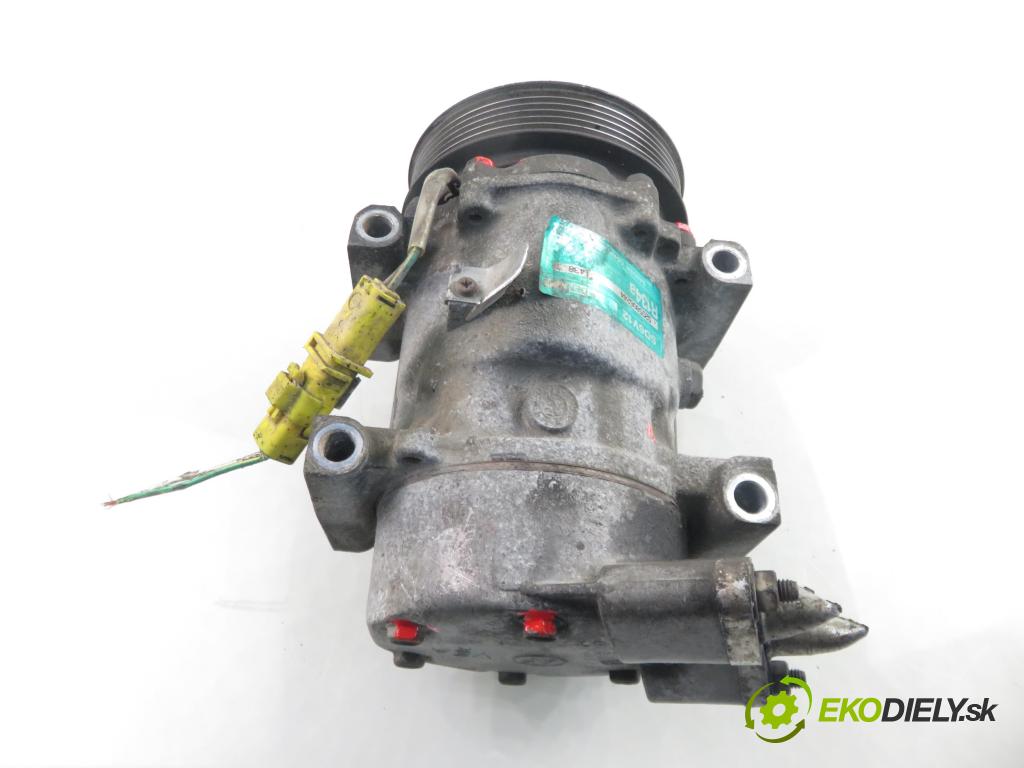 PEUGEOT 307 (3A/C) HB 2003 80,00 1.6 16V - NFU (TU5JP4) 1587,00 KOMPRESOR: klimatizácie  (Kompresor klimatizácie)