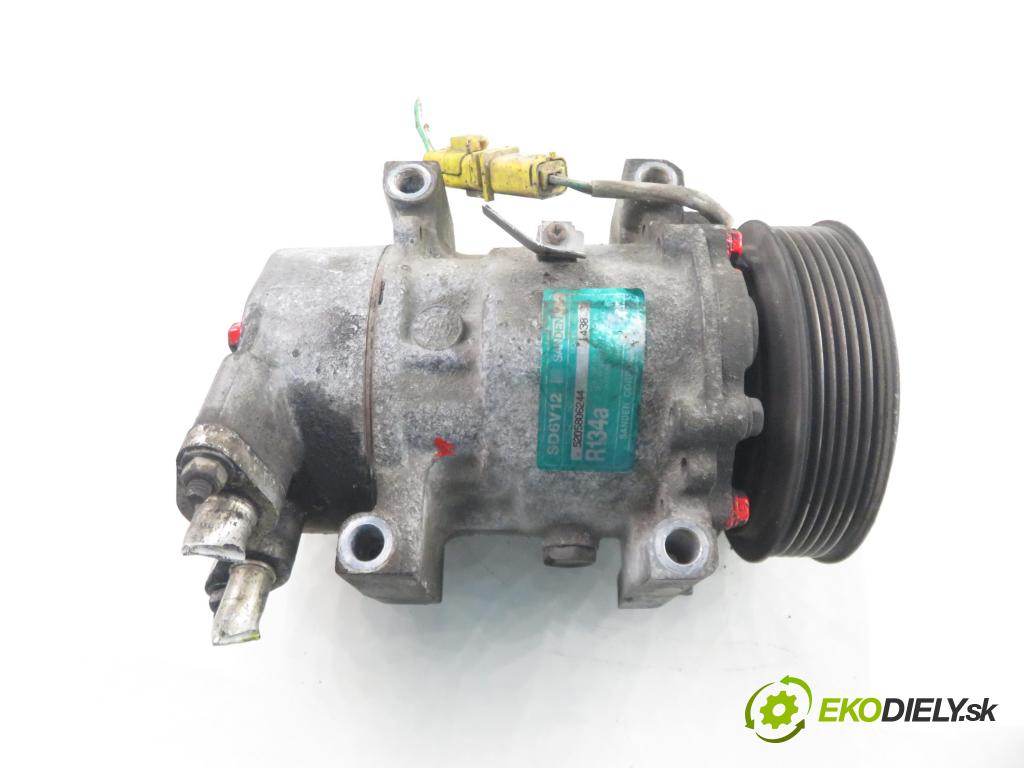 PEUGEOT 307 (3A/C) HB 2003 80,00 1.6 16V - NFU (TU5JP4) 1587,00 KOMPRESOR: klimatizácie  (Kompresor klimatizácie)