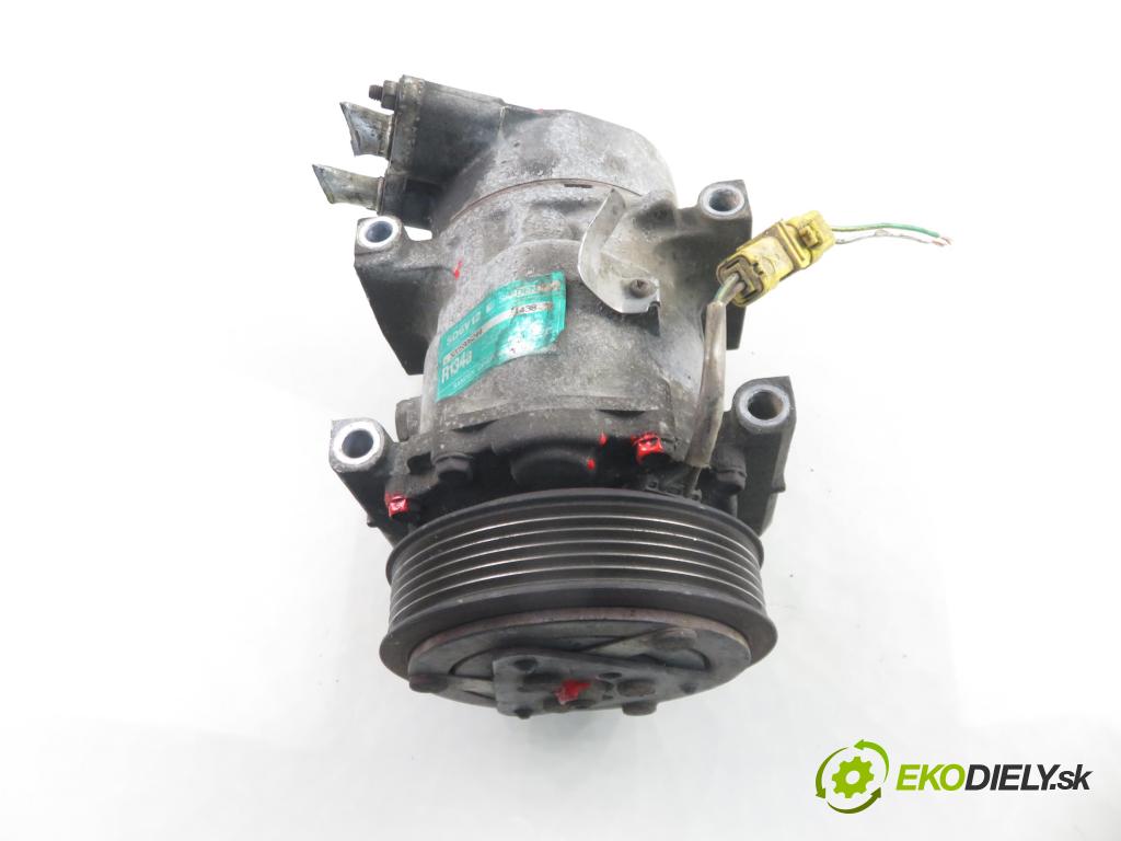 PEUGEOT 307 (3A/C) HB 2003 80,00 1.6 16V - NFU (TU5JP4) 1587,00 KOMPRESOR: klimatizácie  (Kompresor klimatizácie)