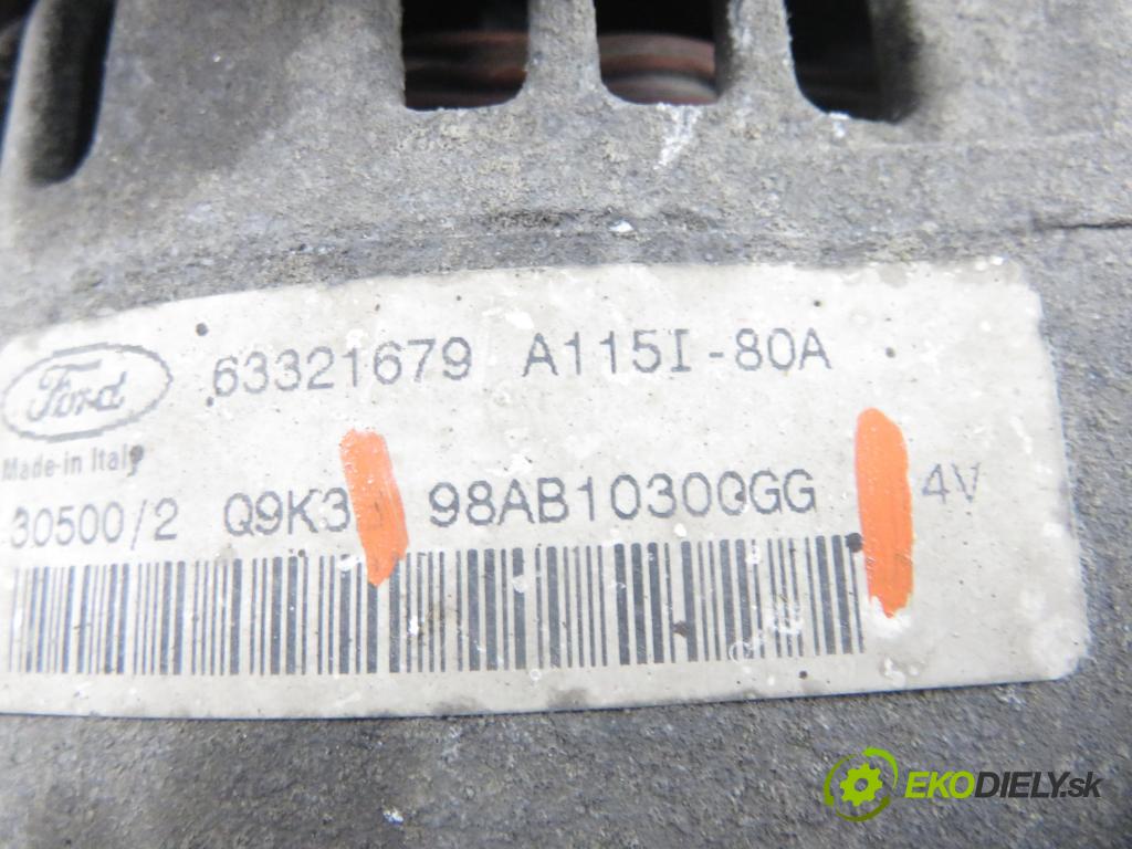 FORD FOCUS Turnier (DNW) KOMBI 1999 0,00 1.6 16V - FYDA 1596,00 Alternátor 98AB10300GG (Alternátor)