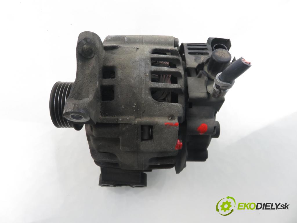 MERCEDES-BENZ KLASA A (W169) MINIVAN 2005 70,00 A 160 (169.031, 169.331) - M 266.920 1498,00 Alternátor A2661540802 (Alternátor)