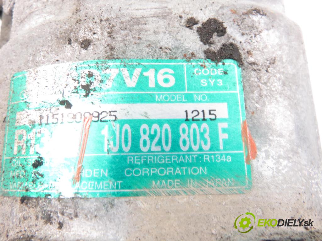 SEAT LEON (1M1) HB 1999 66,00 1.9 TDI 90 - ALH 1896,00 KOMPRESOR: klimatizácie 1J0820803F (Kompresor klimatizácie)