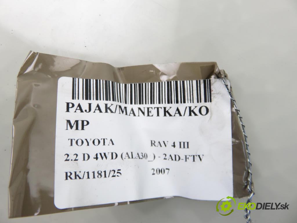 TOYOTA RAV 4 III (_A3_) SUV 2007 100,00 2.2 D 4WD (ALA30_) 136 - 2AD-FTV 2231,00 PAKA/ŘAZENÍ/SADA: 4210017F220
