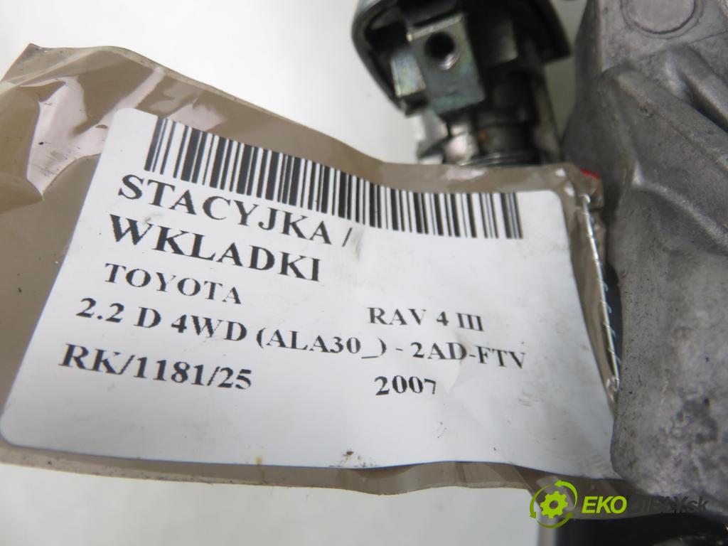 TOYOTA RAV 4 III (_A3_) SUV 2007 100,00 2.2 D 4WD (ALA30_) 136 - 2AD-FTV 2231,00 spínačka / VLOŽKY 8978342020