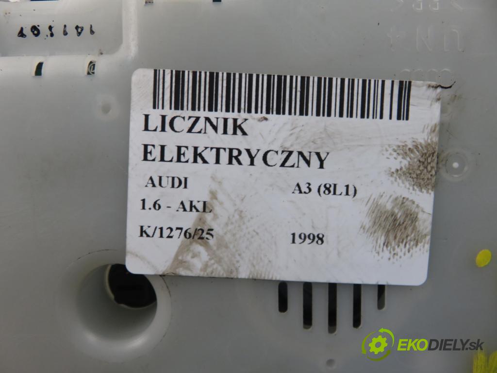 AUDI A3 (8L1) HB 1998 74,00 1.6 - AKL 1595,00 prístrojovka elektrický 8L0919860E