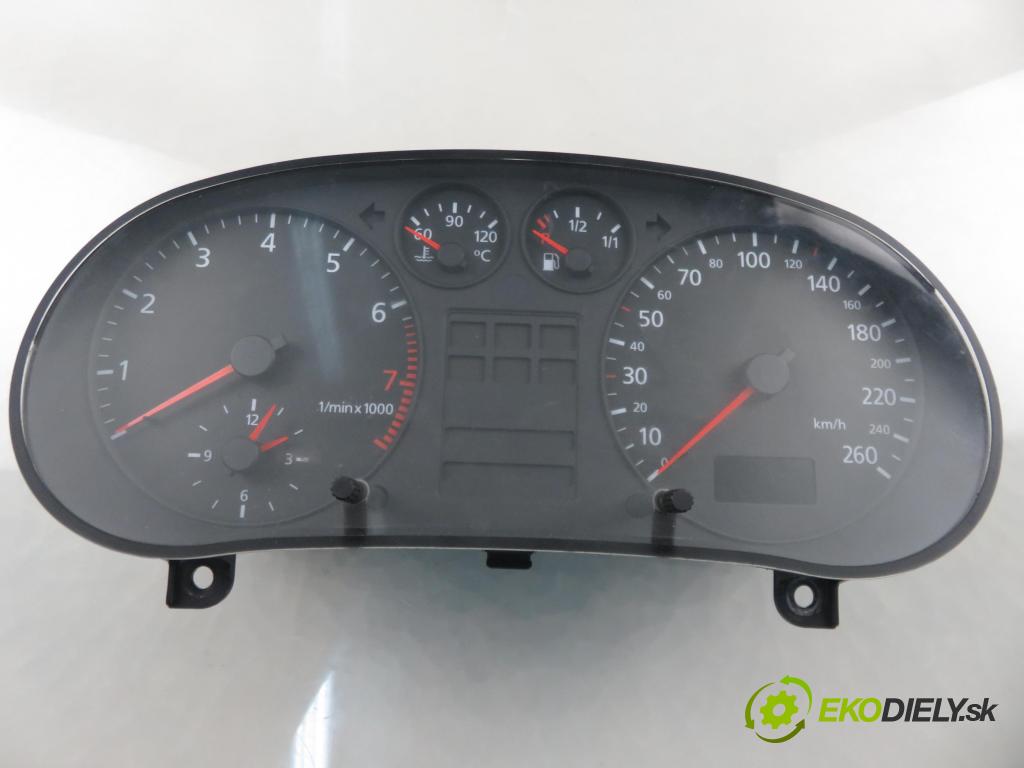 AUDI A3 (8L1) HB 1998 74,00 1.6 - AKL 1595,00 prístrojovka elektrický 8L0919860E