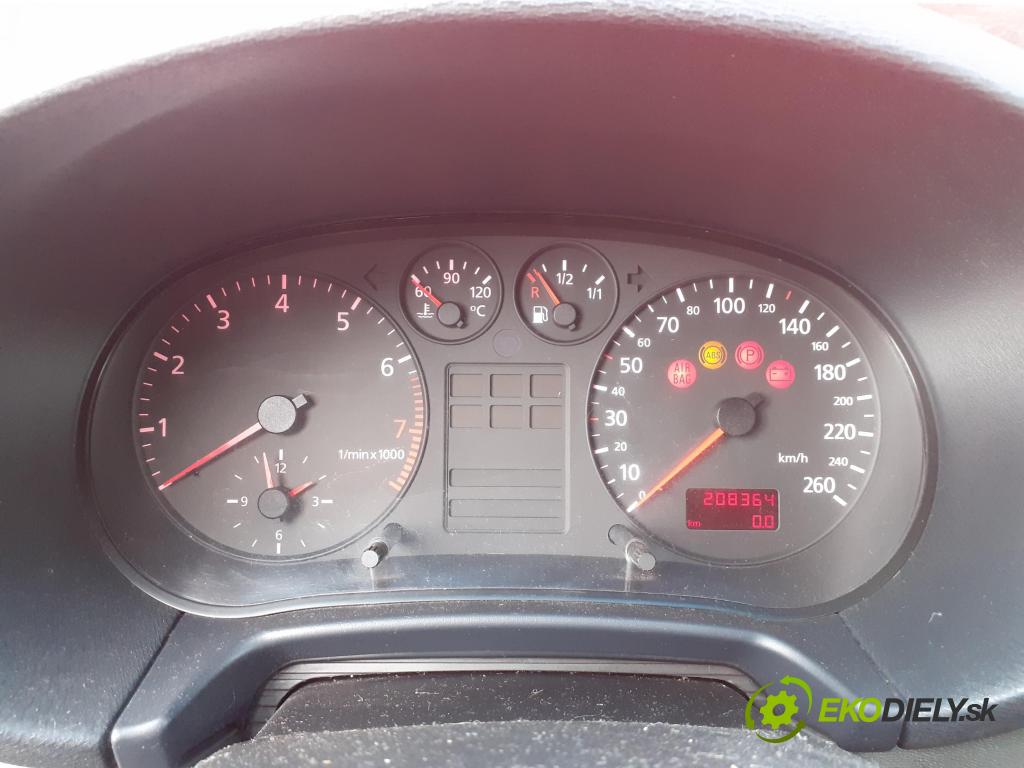 AUDI A3 (8L1) HB 1998 74,00 1.6 - AKL 1595,00 prístrojovka elektrický 8L0919860E