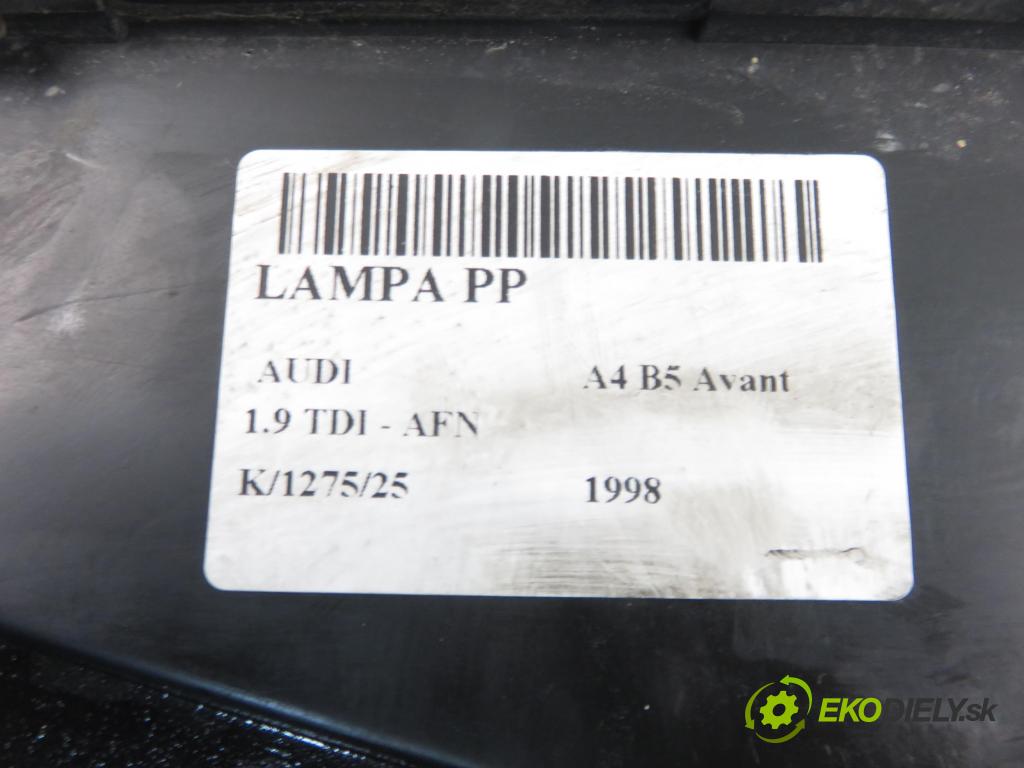 AUDI A4 Avant (8D5, B5) KOMBI 1998 81,00 1.9 TDI - AFN 1896,00 světlo PP 8D0941004E