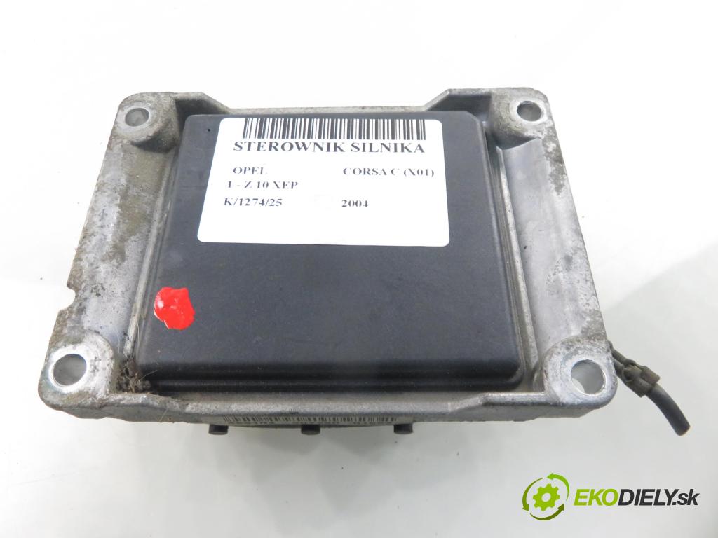 OPEL CORSA C (X01) HB 2004 44,00 1 - Z 10 XEP 998,00 řídící jednotka motora 0261207720 ; 24420558 ; 24420558QB