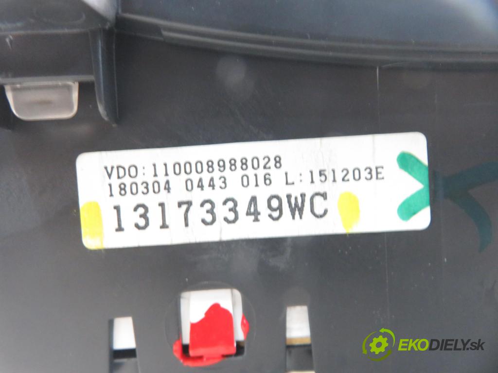 OPEL CORSA C (X01) HB 2004 44,00 1 - Z 10 XEP 998,00 prístrojovka elektrický 13173349WC