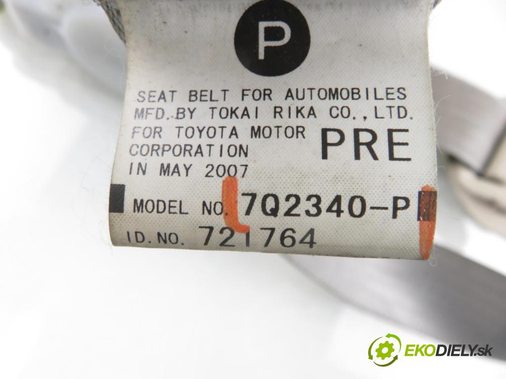 TOYOTA RAV 4 III (_A3_) SUV 2007 100,00 2.2 D 4WD (ALA30_) 136 - 2AD-FTV 2231,00 držák BEZPEČNOST LP 7Q2340P