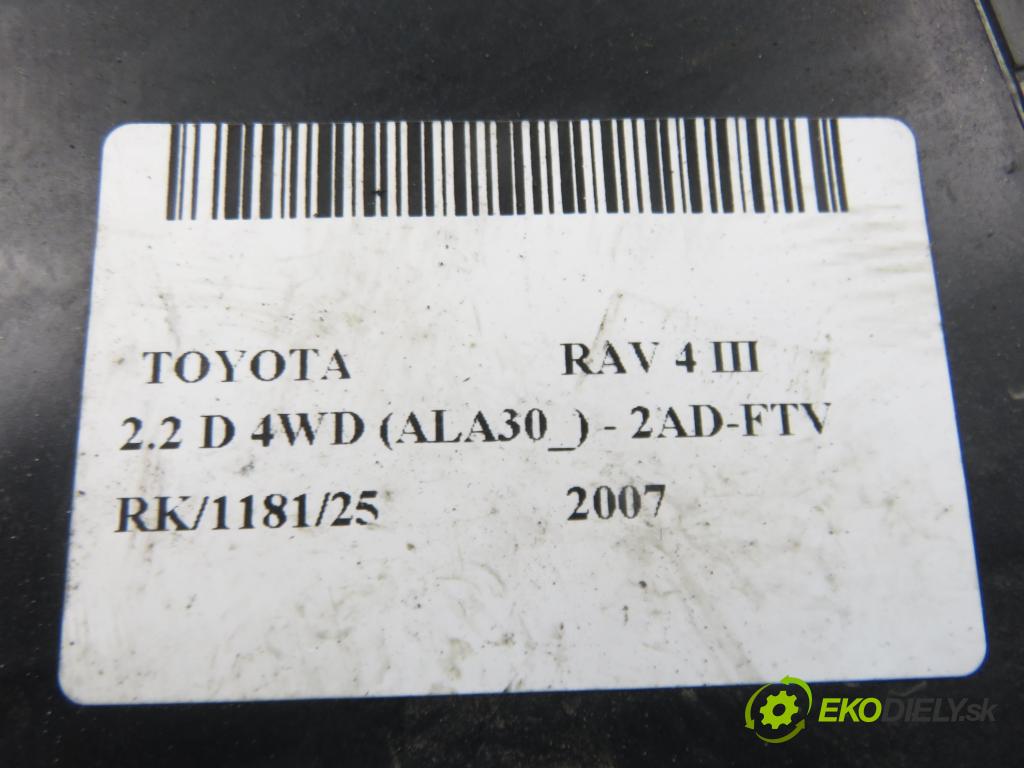 TOYOTA RAV 4 III (_A3_) SUV 2007 100,00 2.2 D 4WD (ALA30_) 136 - 2AD-FTV 2231,00 řídící jednotka vstřiku 8987171010 ; 1310001331