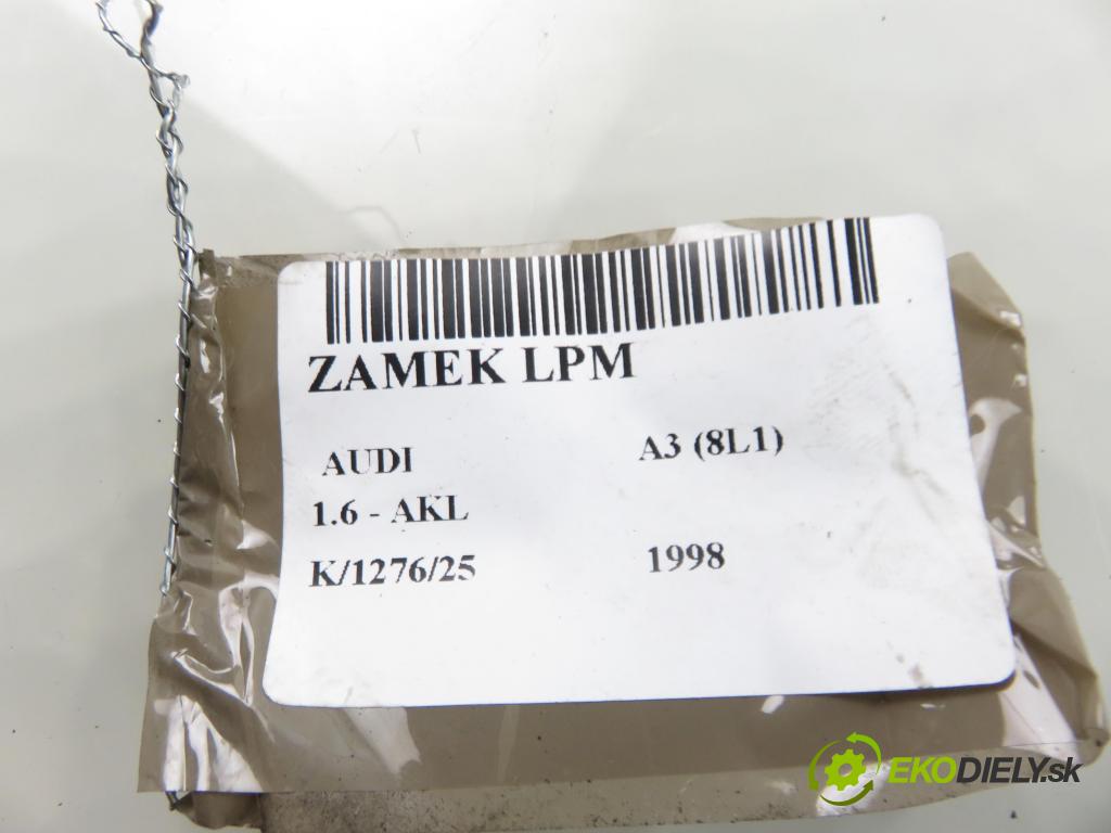 AUDI A3 (8L1) HB 1998 74,00 1.6 - AKL 1595,00 zámok LPM 8L1837015A