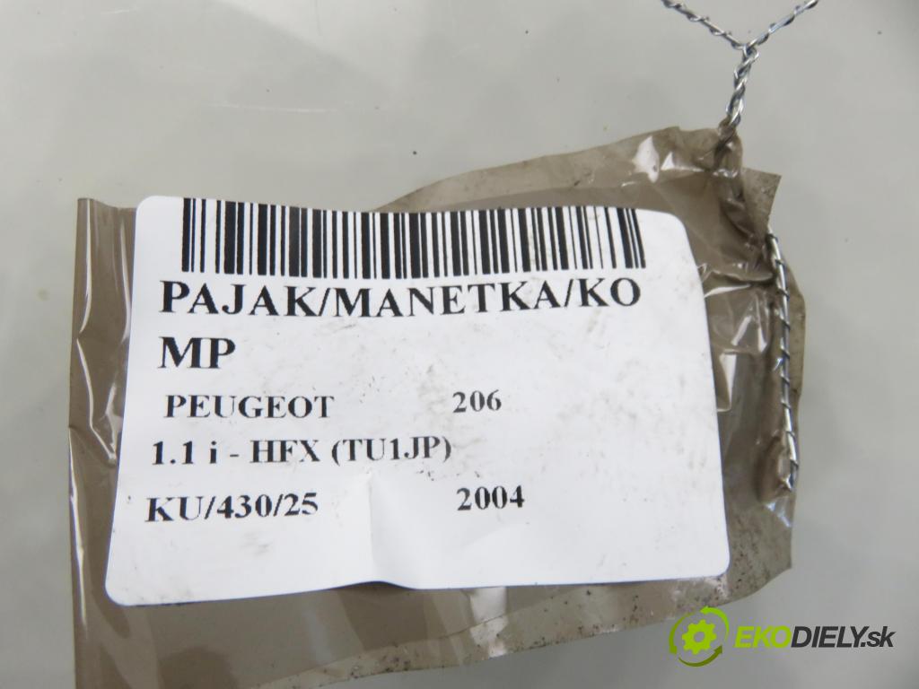 PEUGEOT 206 liftback (2A/C) HB 2004 440,00 1.1 i - HFX (TU1JP) 1124,00 PAKA/ŘAZENÍ/SADA: 96574405XT