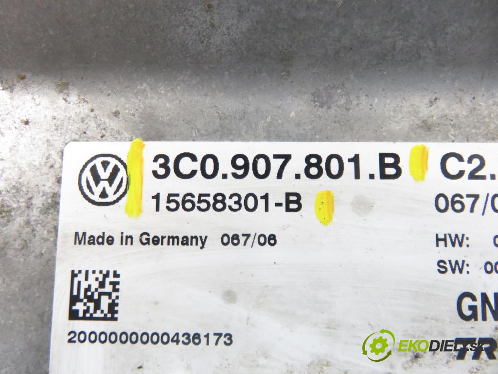VW PASSAT B6 Variant (3C5) KOMBI 2006 77,00 1.9 TDI - BXE 1896,00 řídící jednotka brzdy MANUÁL 3C0907801B ; 15658301B