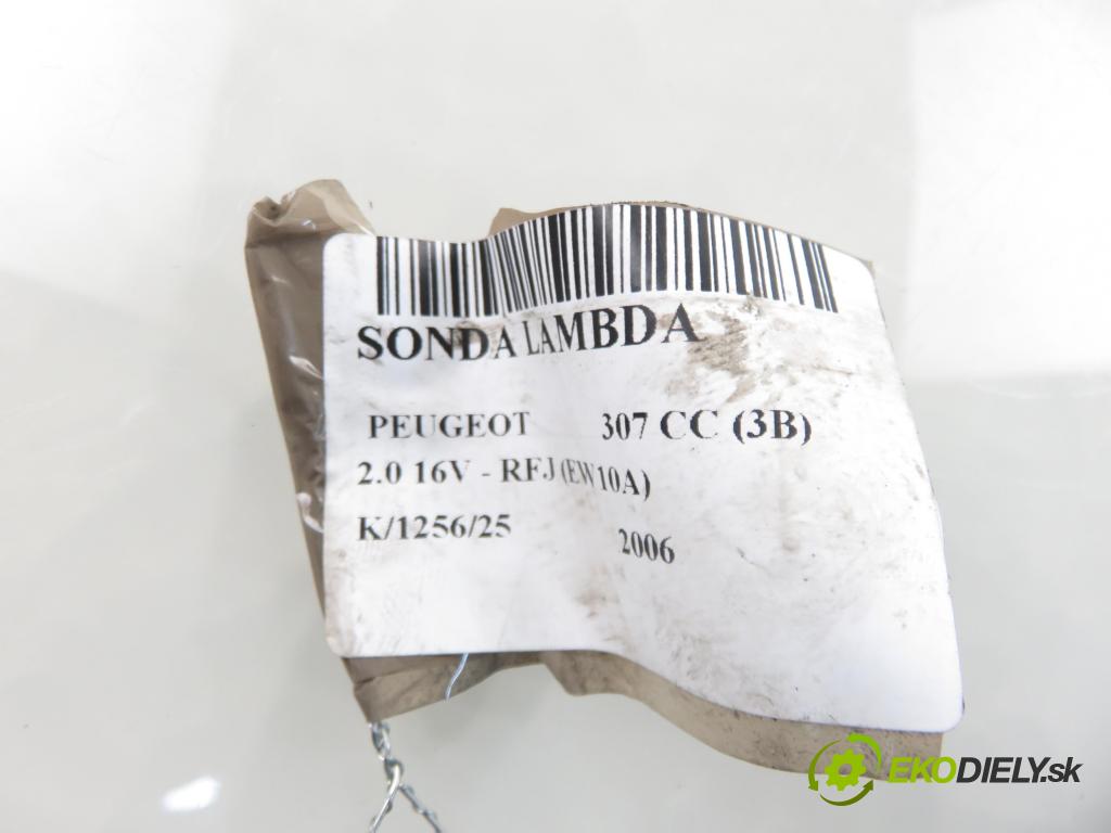 PEUGEOT 307 CC (3B) C/C 2006 0,00 2.0 16V - RFJ (EW10A) 1997,00 sonda lambda 9653791880 (Lambda sonda)