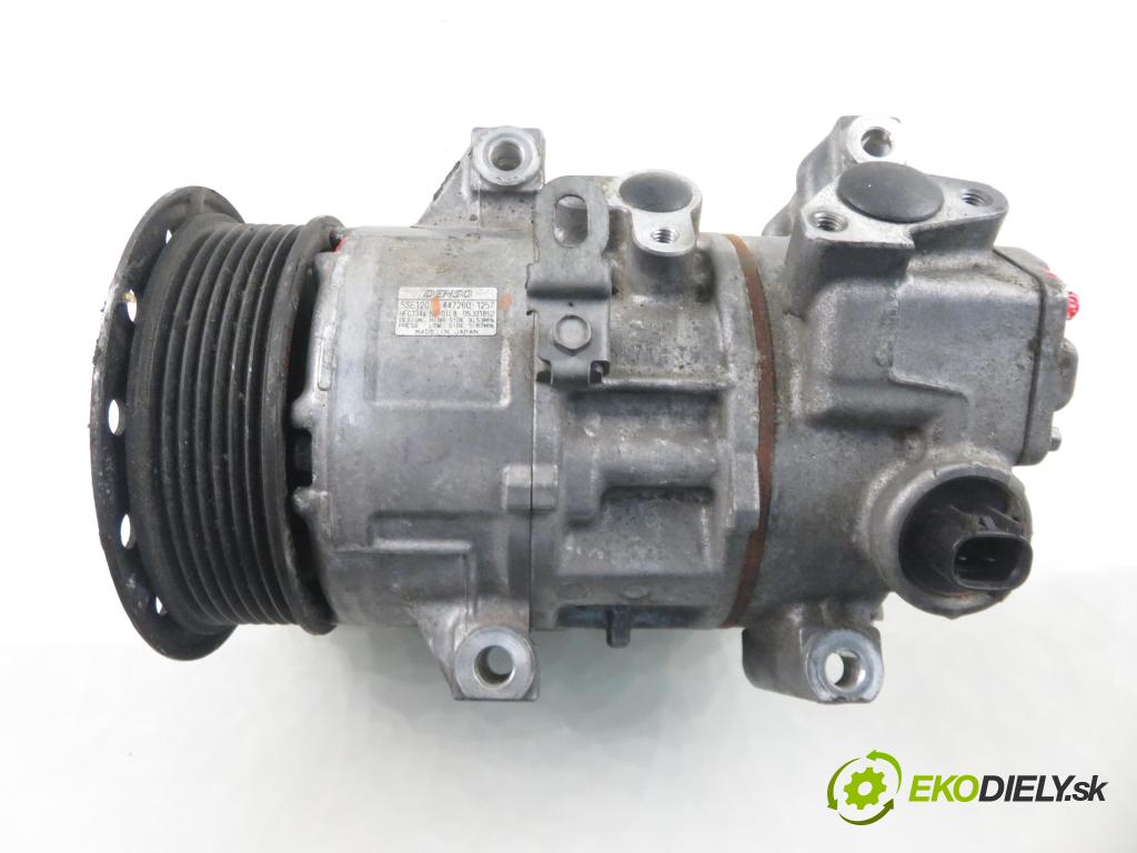 TOYOTA RAV 4 III (_A3_) SUV 2007 100,00 2.2 D 4WD (ALA30_) 136 - 2AD-FTV 2231,00 KOMPRESOR: klimatizácie 4472601257 (Kompresor klimatizácie)