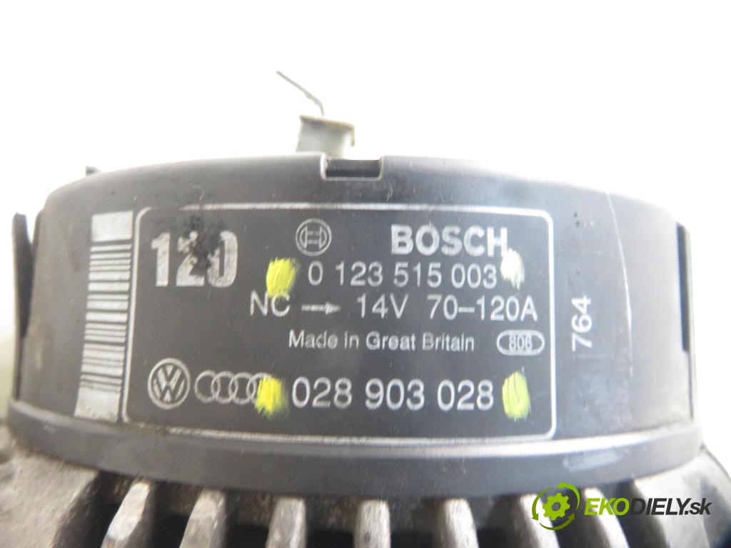 AUDI A4 Avant (8D5, B5) KOMBI 1998 81,00 1.9 TDI - AFN 1896,00 Alternátor 028903028 ; 0123515003 (Alternátor)