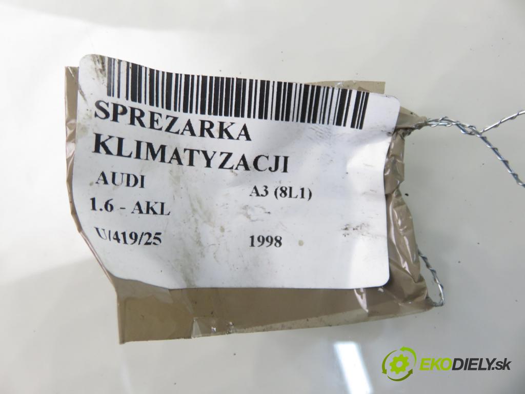 AUDI A3 (8L1) HB 1998 74,00 1.6 - AKL 1595,00 KOMPRESOR: klimatizácie SL7V16 (Kompresor klimatizácie)