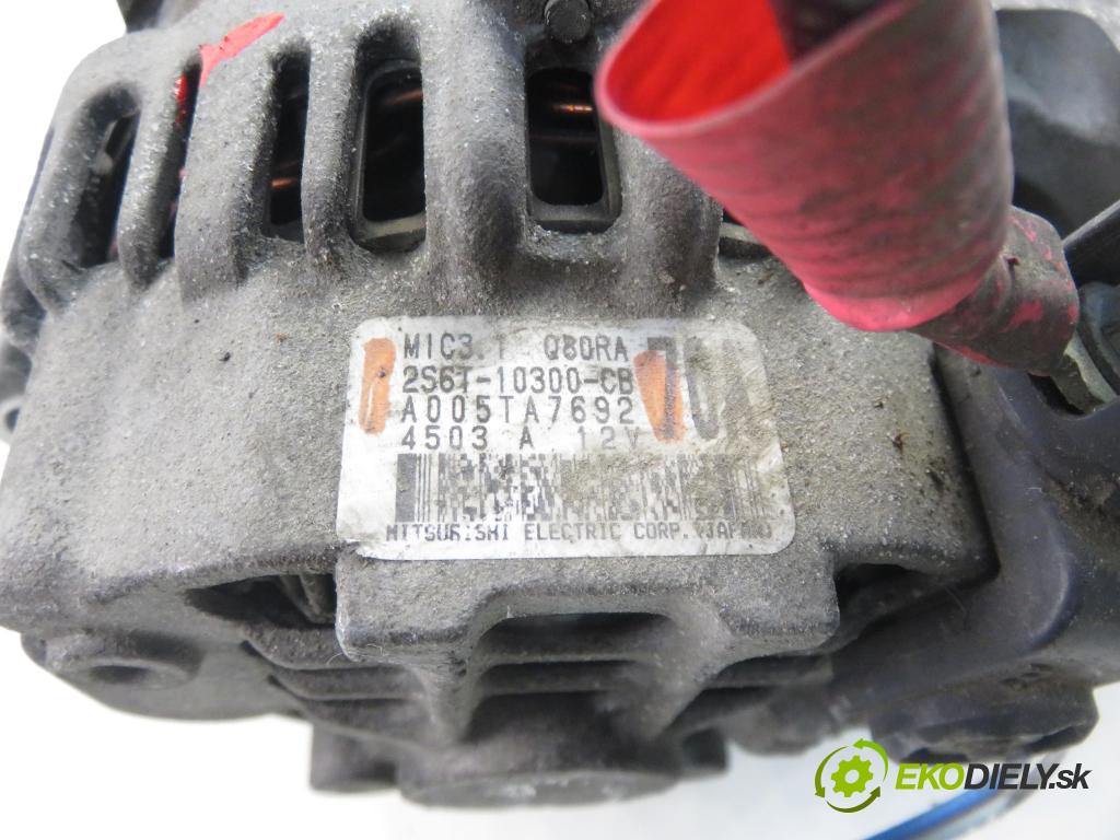 FORD FIESTA V (JH_, JD_) HB 2004 55,00 1.25 16V - FUJA 1242,00 Alternátor A005TA7682 ; 2S6T10300CB (Alternátor)