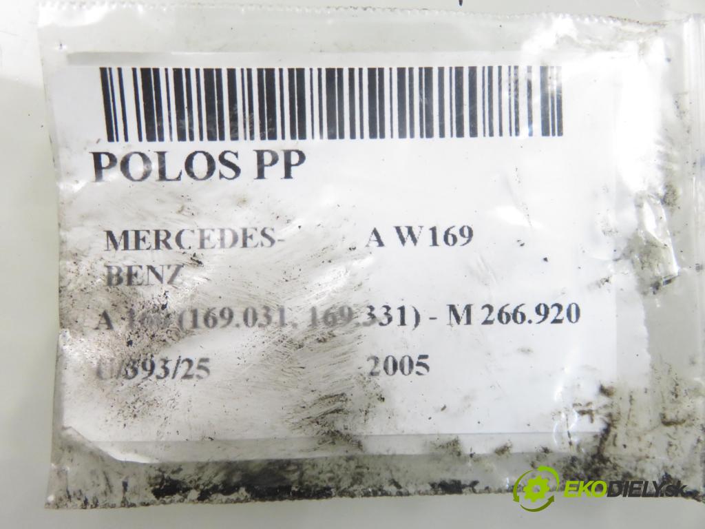 MERCEDES-BENZ KLASA A (W169) MINIVAN 2005 70,00 A 160 (169.031, 169.331) - M 266.920 1498,00 Poloos PP 