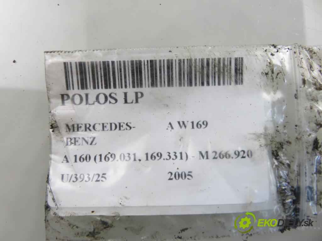 MERCEDES-BENZ KLASA A (W169) MINIVAN 2005 70,00 A 160 (169.031, 169.331) - M 266.920 1498,00 Poloos LP 