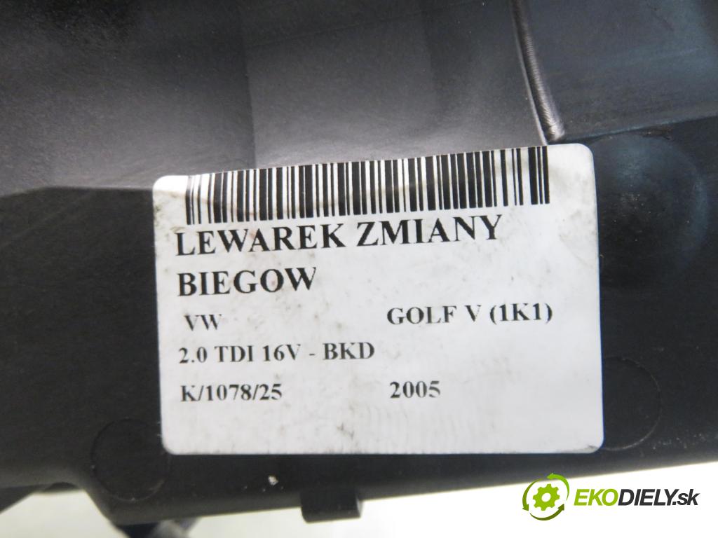 VW GOLF V (1K1) HB 2005 103,00 2.0 TDI 16V - BKD 1968,00 ZVEDÁK: 1K0713061