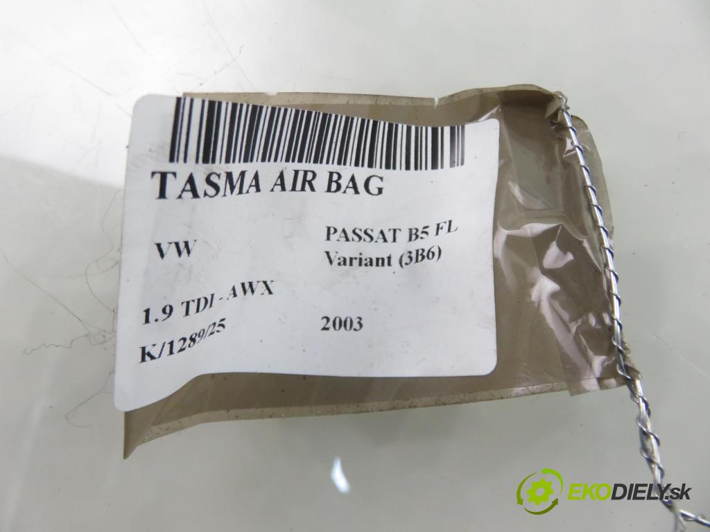 VW PASSAT B5.5 Variant (3B6) KOMBI 2003 96,00 1.9 TDI - AWX 1896,00 PÁSKA: air BAG 1J0959654AP
