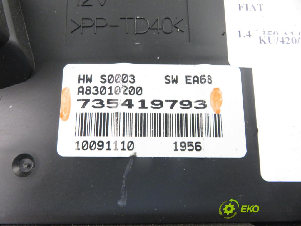 FIAT GRANDE PUNTO (199_) HB 2006 57,00 1.4 - 350 A1.000 1368,00 Panel topení KLIMATRONIK 735419793