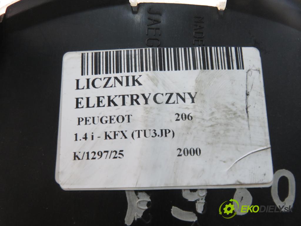 PEUGEOT 206 liftback (2A/C) HB 2000 55,00 1.4 i 75 -  KFX 1361,00 prístrojovka elektrický 9634961480