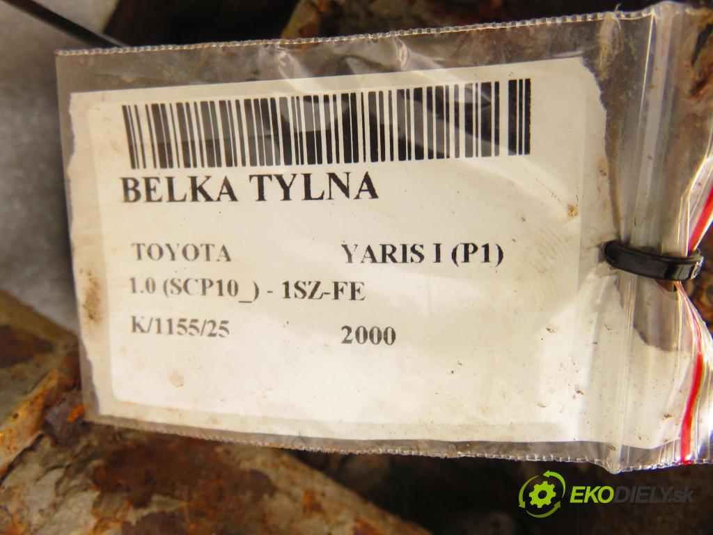 TOYOTA YARIS (_P1_) HB 2000 50,00 1.0 VVT- i 68 - 1SZ-FE 998,00 výztuha zadní část